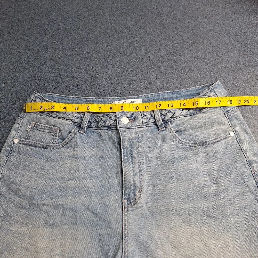 Judy Blue Los Angeles Denim Cut-Off  Shorts, Size 2XL, Style#JB150098LT
